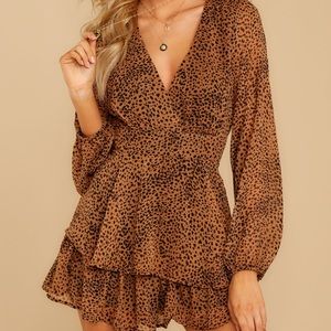 NWT Cheetah Romper